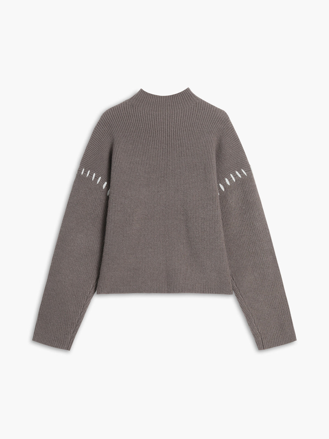 Contrast Stitch Sweater