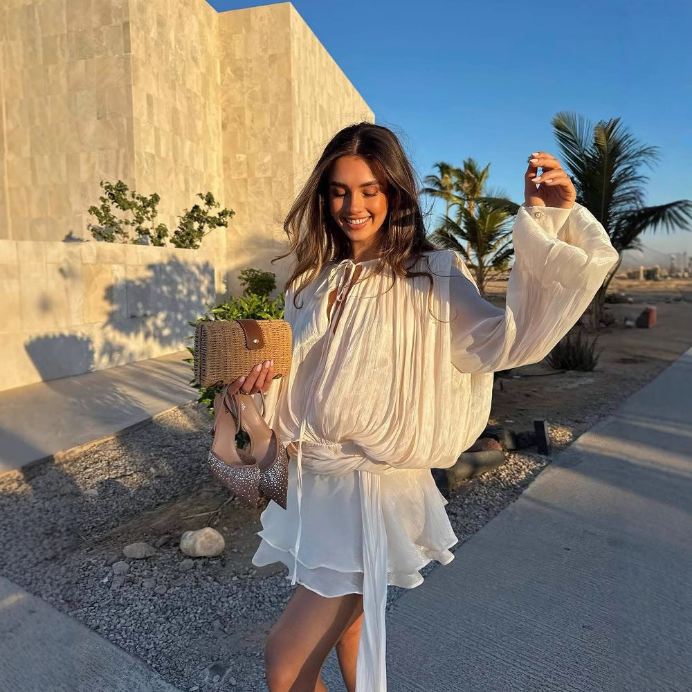 Ethereal Elegance - Mini Dress
